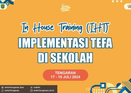 IHT Implementasi Tefa di Sekolah